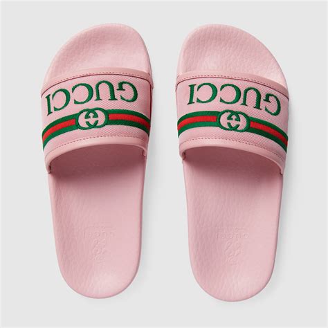 cheap gucci slides kids|gucci slides girl.